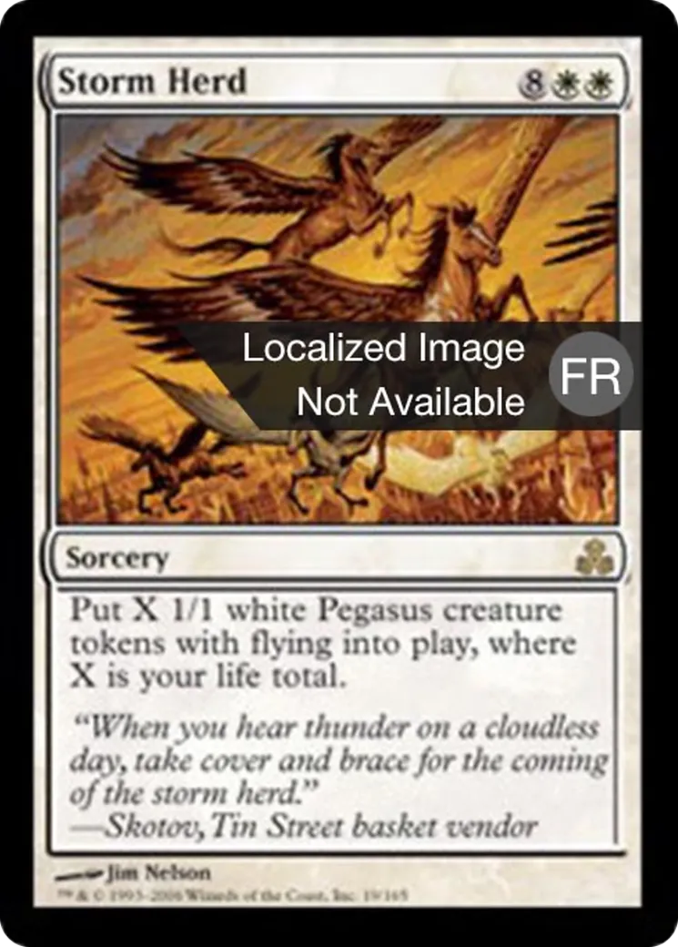 Troupeau des tempêtes — Guildpact — Magic: The Gathering