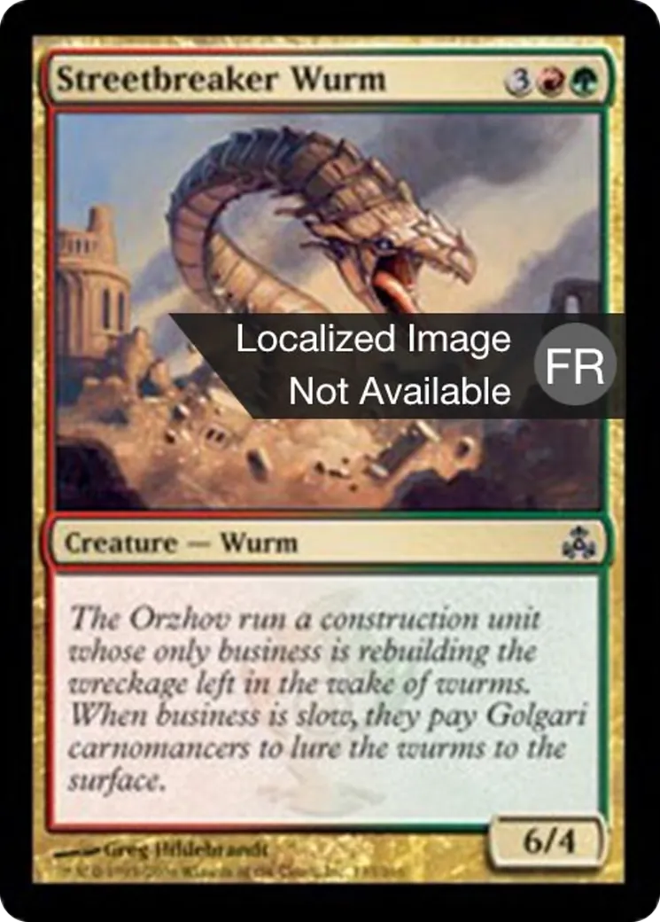 Guivre briserue — Guildpact — Magic: The Gathering