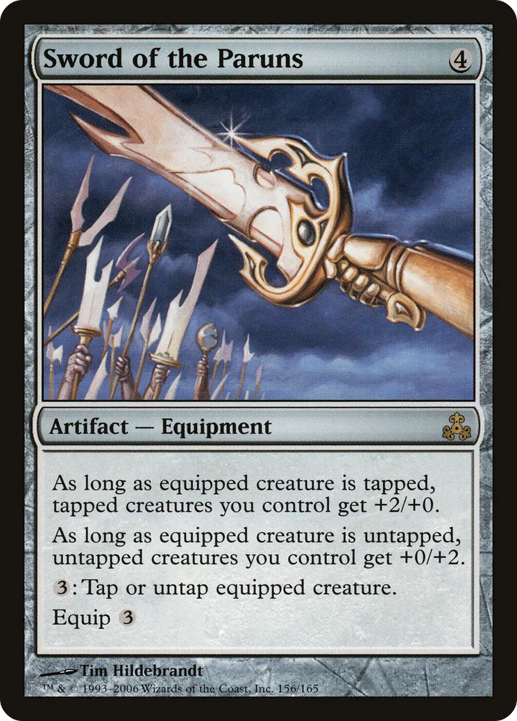 Sword of the Paruns — Guildpact — Magic: The Gathering