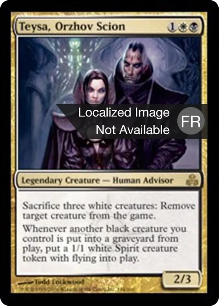Teysa, scion d'Orzhov from Guildpact - Magic: The Gathering