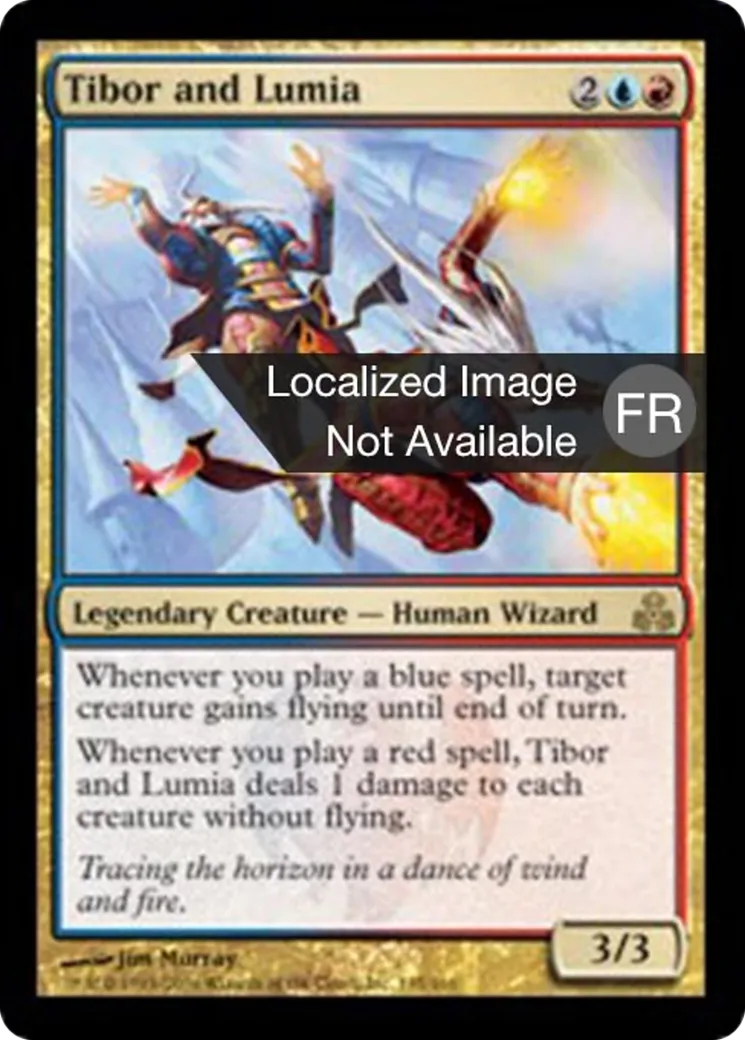 Tibor et Lumia — Guildpact — Magic: The Gathering
