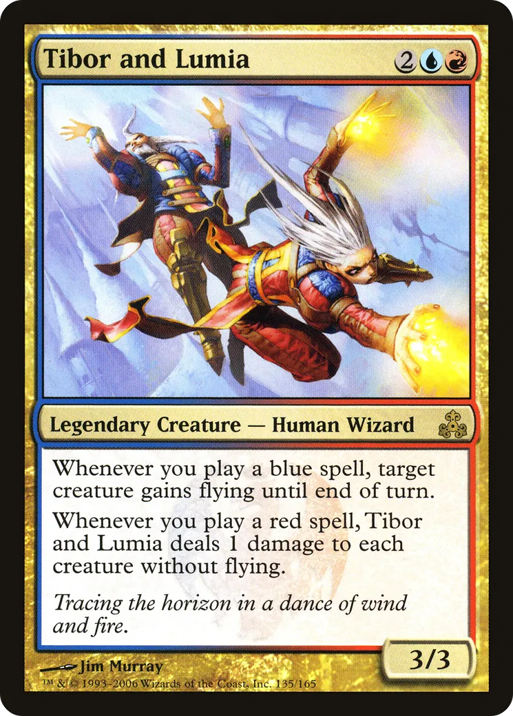 Tibor and Lumia — Guildpact — Magic: The Gathering