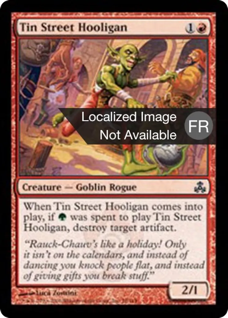 Aigrefin de la rue d'étain — Guildpact — Magic: The Gathering