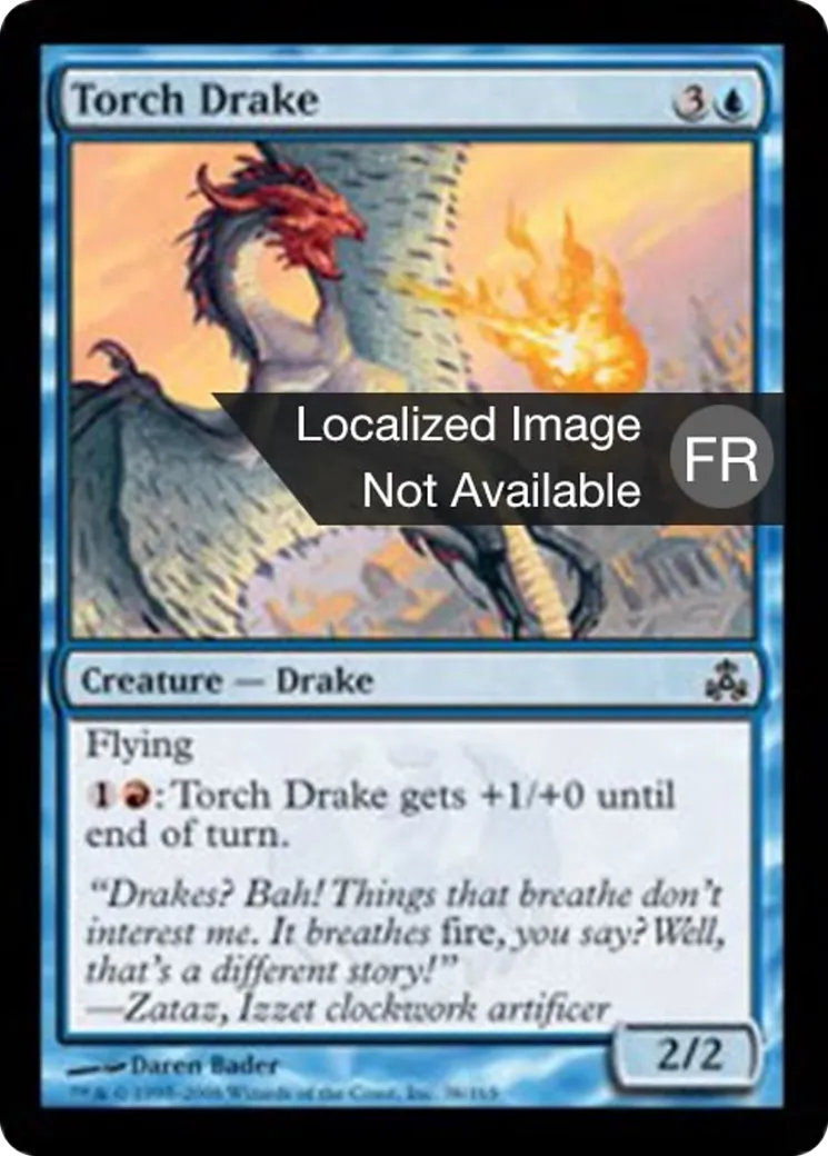 Drakôn torche — Guildpact — Magic: The Gathering