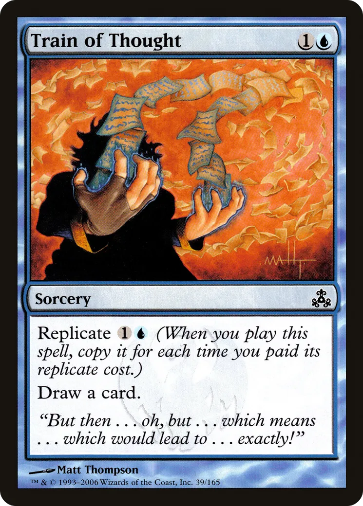 Train of Thought — Guildpact — Magic: The Gathering
