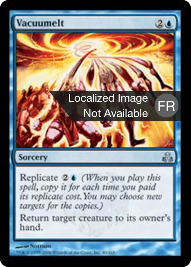 Vaculiquéfaction — Guildpact — Magic: The Gathering