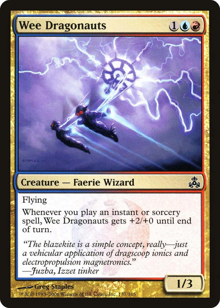 Wee Dragonauts from Guildpact - Magic: The Gathering
