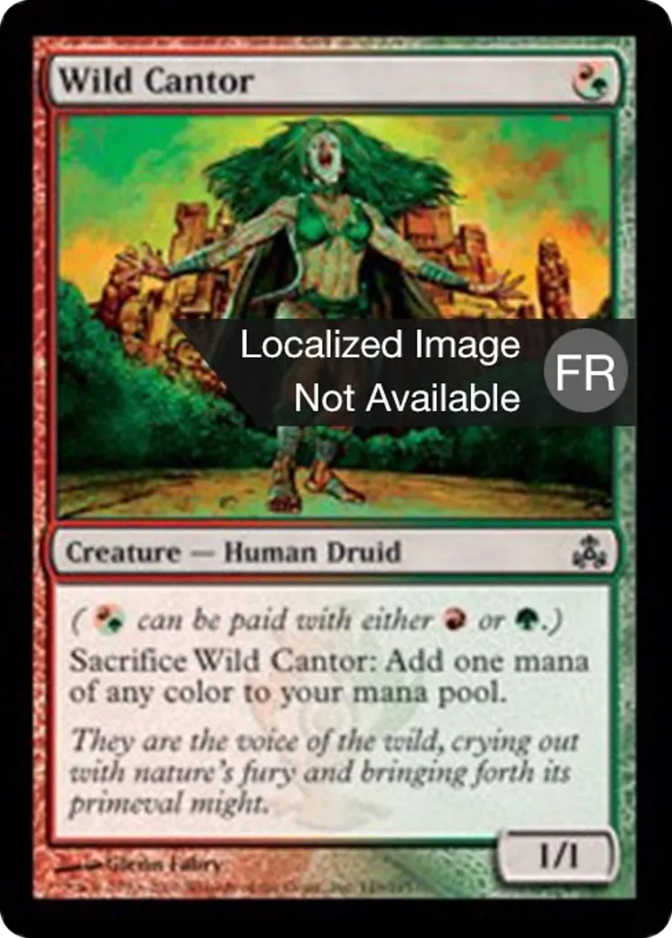 Chantresse sauvage — Guildpact — Magic: The Gathering
