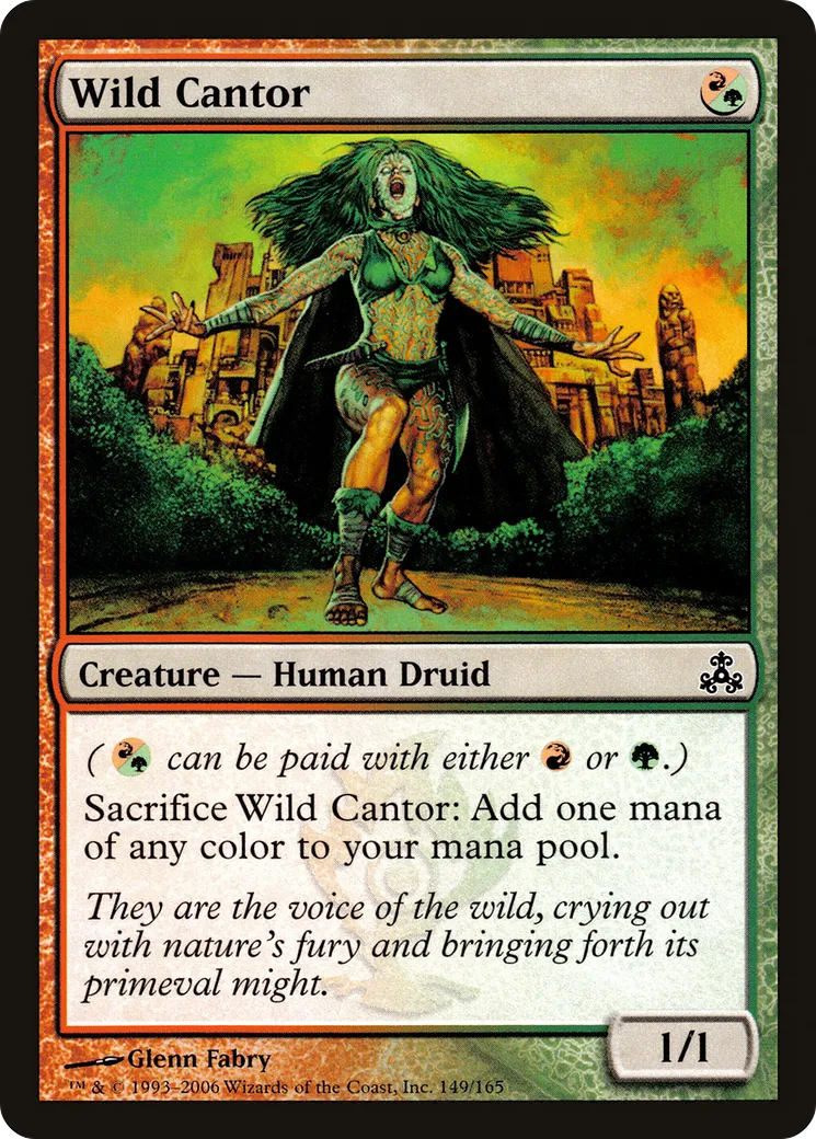 Chantresse sauvage — Guildpact — Magic: The Gathering