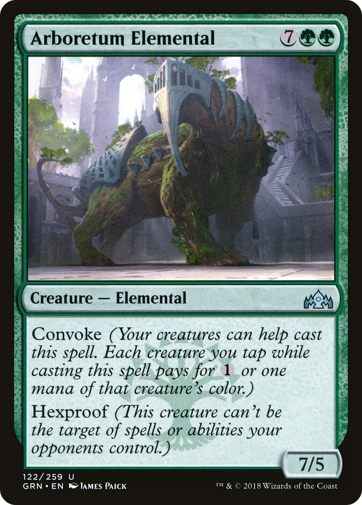 Arboretum Elemental — Guilds of Ravnica — Magic: The Gathering
