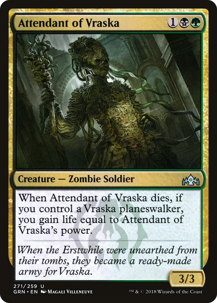 Attendant of Vraska — Guilds of Ravnica — Magic: The Gathering