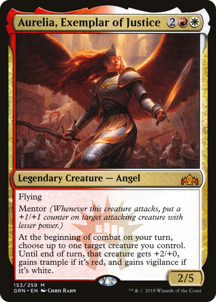 Aurelia, Exemplar of Justice — Guilds of Ravnica — Magic: The Gathering