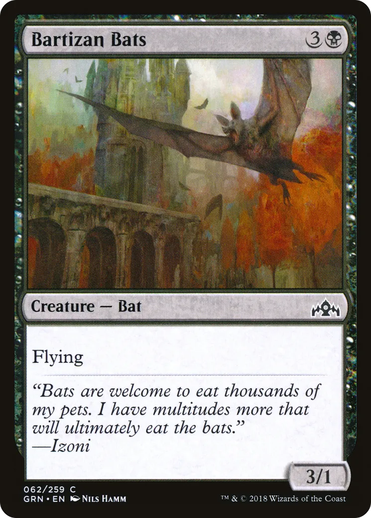 Chauve-souris des échauguettes — Guilds of Ravnica — Magic: The Gathering