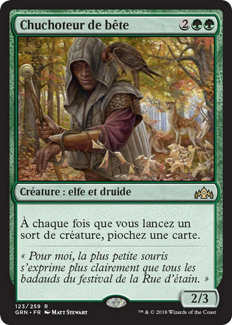 Chuchoteur de bête — Guilds of Ravnica — Magic: The Gathering