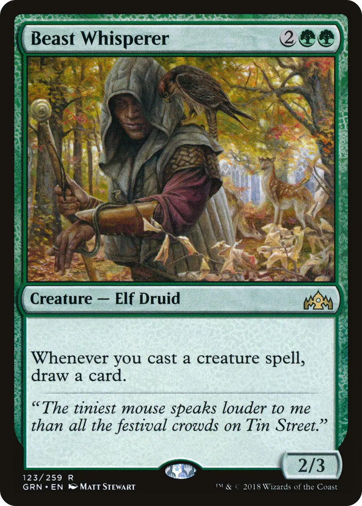Beast Whisperer — Guilds of Ravnica — Magic: The Gathering