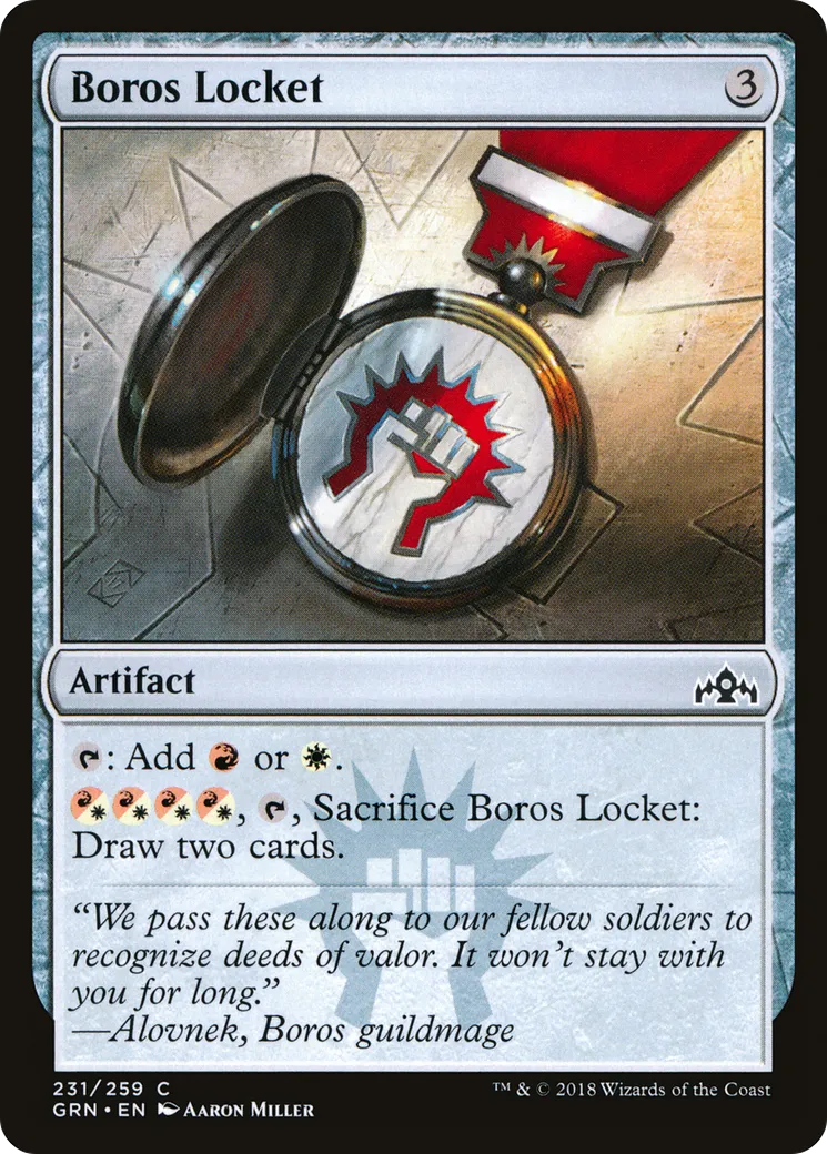 Boros Locket — Guilds of Ravnica — Magic: The Gathering