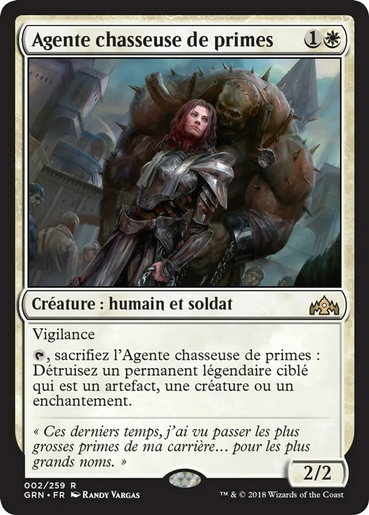 Agente chasseuse de primes — Guilds of Ravnica — Magic: The Gathering