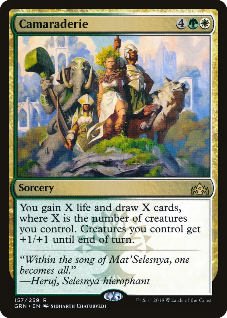 Camaraderie — Guilds of Ravnica — Magic: The Gathering