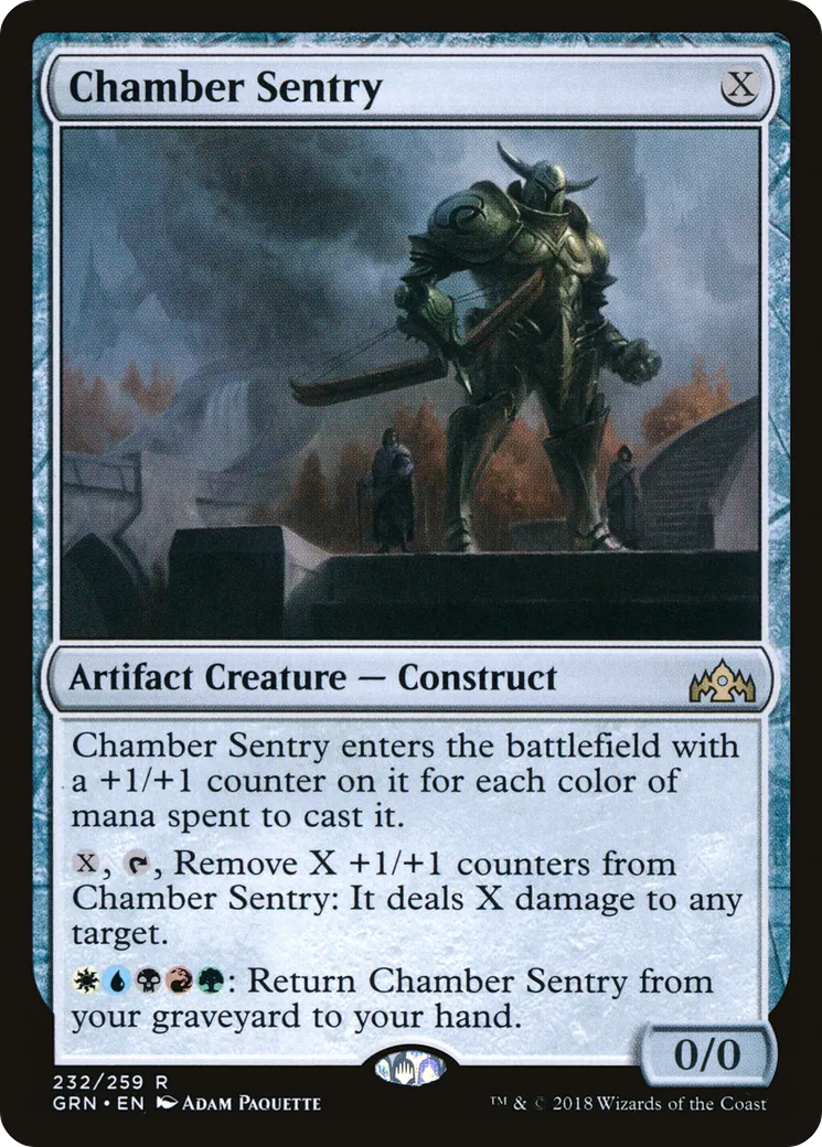 Chamber Sentry — Guilds of Ravnica — Magic: The Gathering