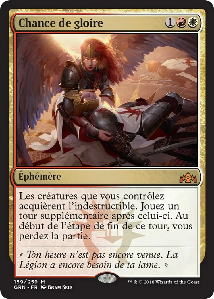 Chance de gloire — Guilds of Ravnica — Magic: The Gathering