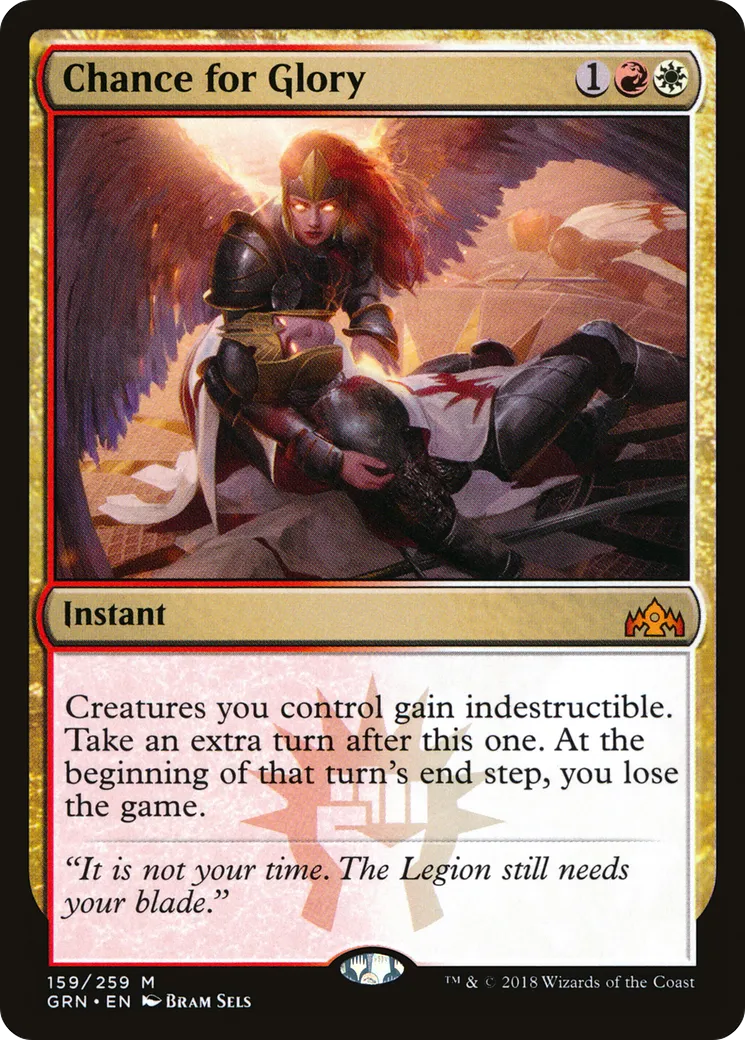 Chance for Glory — Guilds of Ravnica — Magic: The Gathering