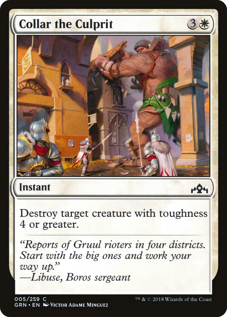 Collar the Culprit — Guilds of Ravnica — Magic: The Gathering