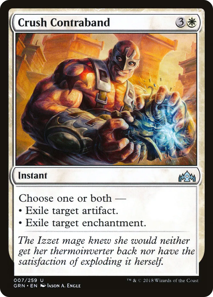 Écraser la contrebande — Guilds of Ravnica — Magic: The Gathering