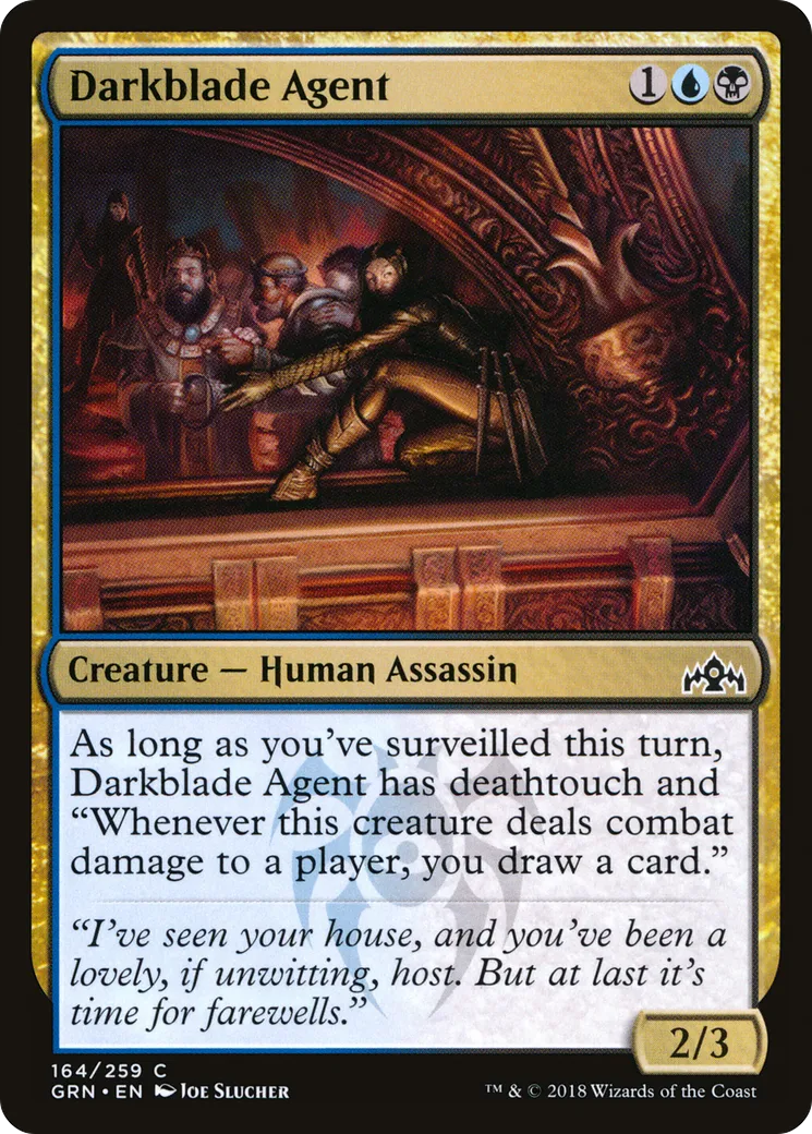 Agente sombrelame — Guilds of Ravnica — Magic: The Gathering