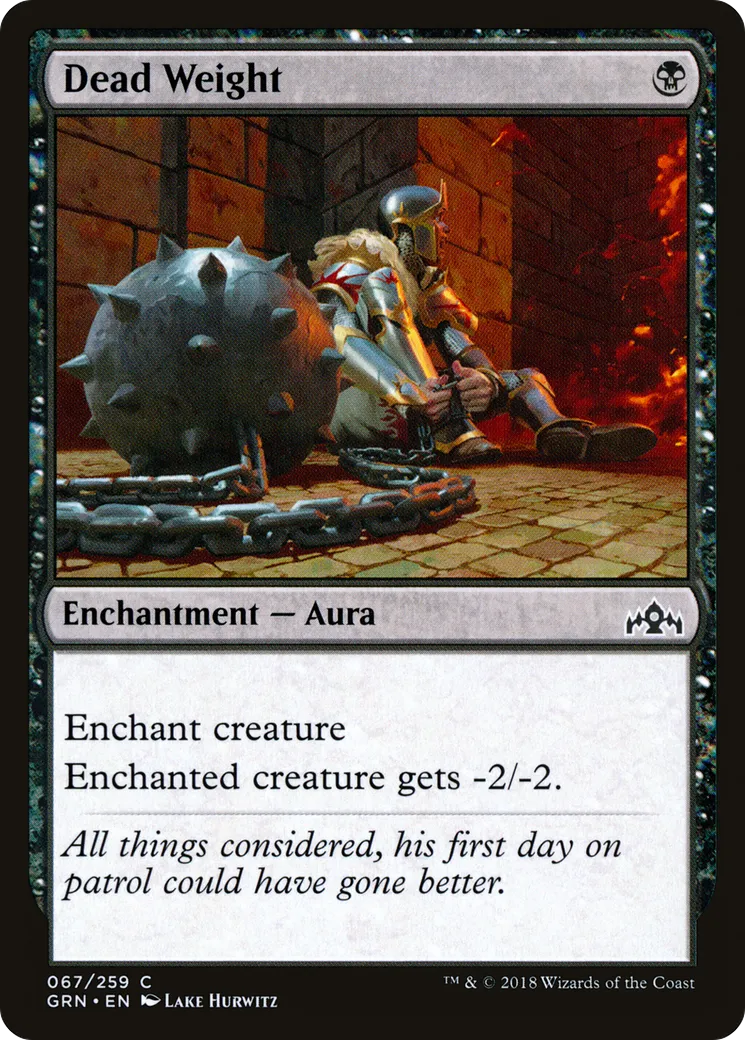 Poids mort — Guilds of Ravnica — Magic: The Gathering
