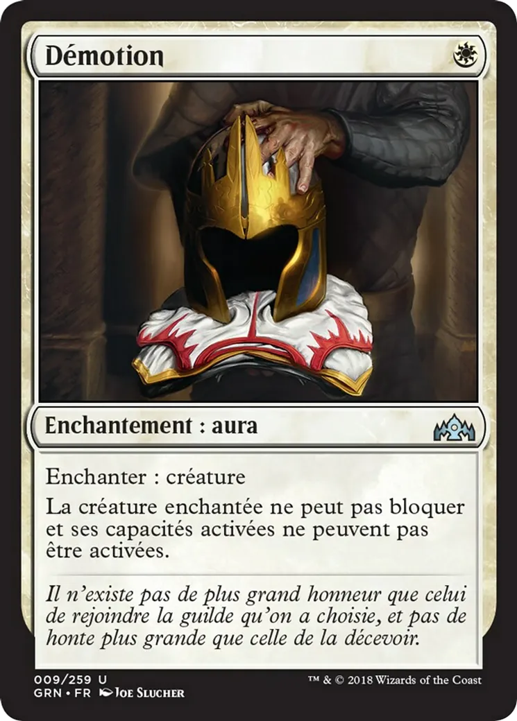 Démotion — Guilds of Ravnica — Magic: The Gathering