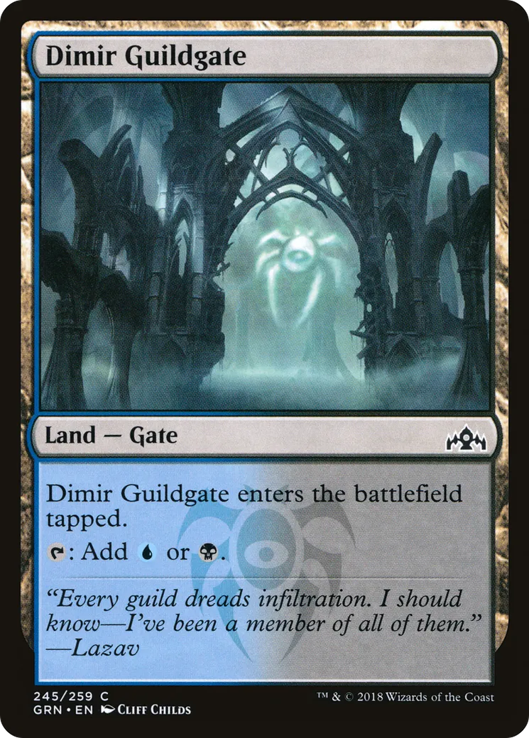 Dimir Guildgate — Guilds of Ravnica — Magic: The Gathering