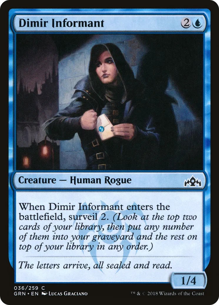 Affidée de Dimir — Guilds of Ravnica — Magic: The Gathering