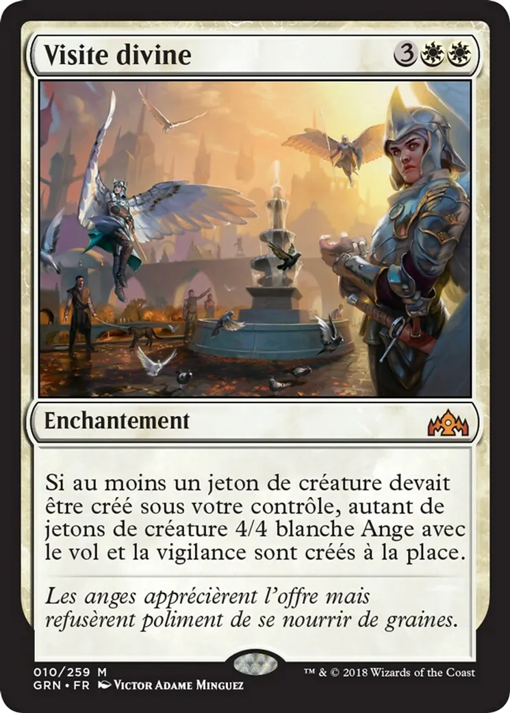 Visite divine — Guilds of Ravnica — Magic: The Gathering