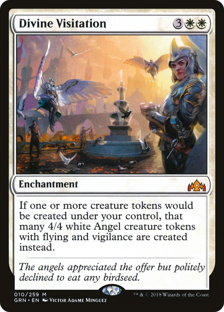 Visite divine — Guilds of Ravnica — Magic: The Gathering