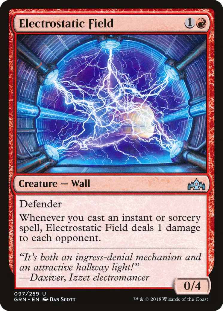 Electrostatic Field — Guilds of Ravnica — Magic: The Gathering