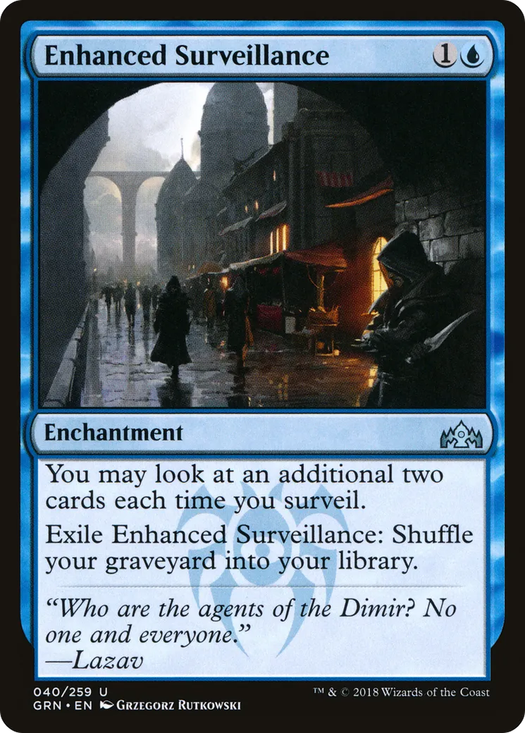 Surveillance accrue — Guilds of Ravnica — Magic: The Gathering