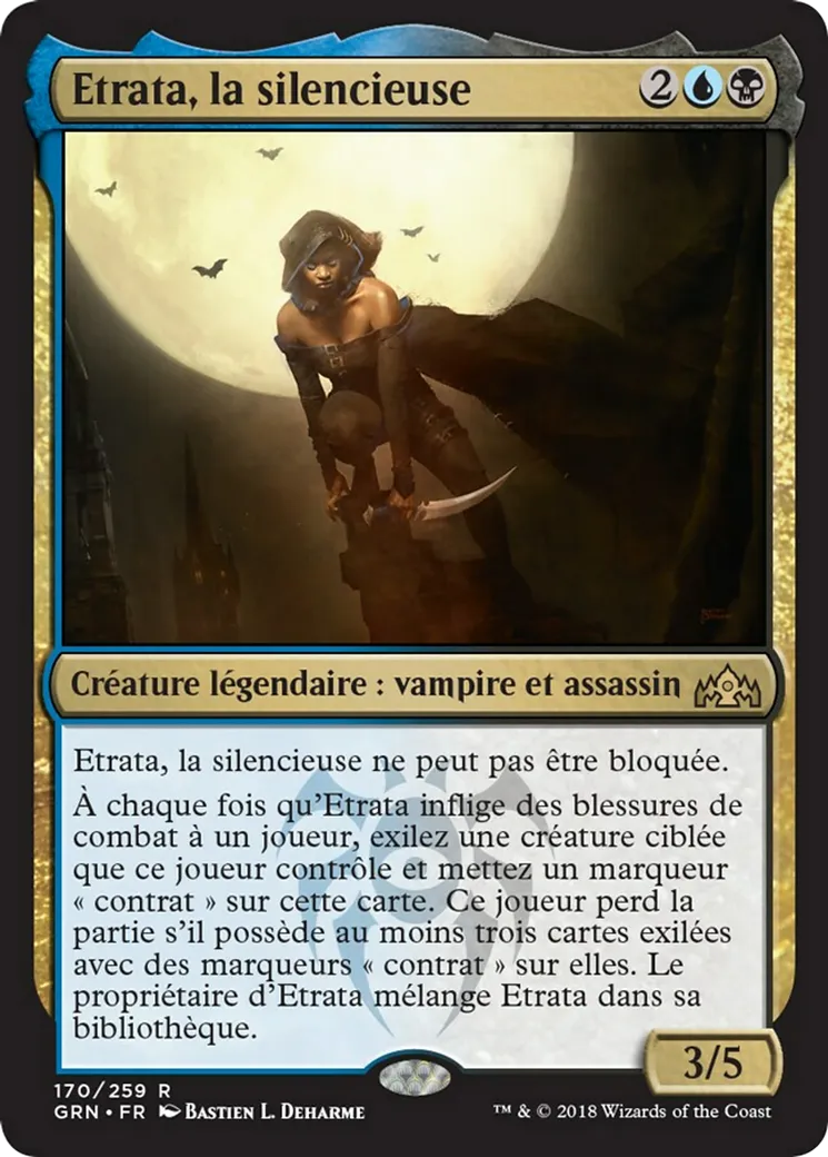Etrata, la silencieuse — Guilds of Ravnica — Magic: The Gathering