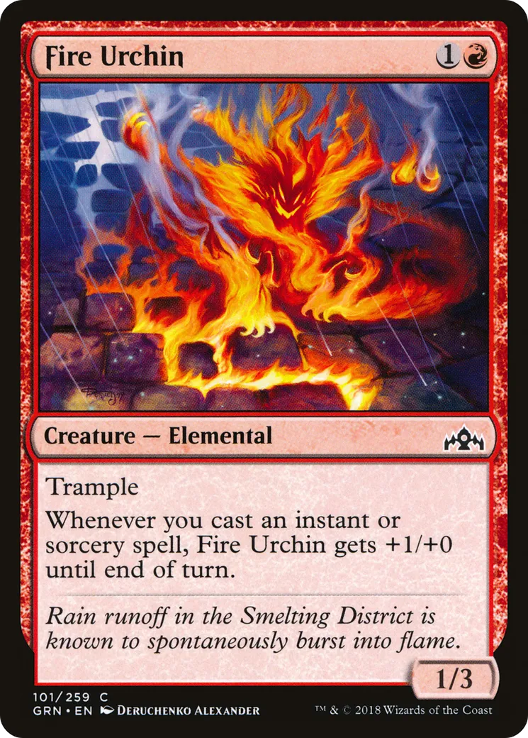 Galopin de feu — Guilds of Ravnica — Magic: The Gathering