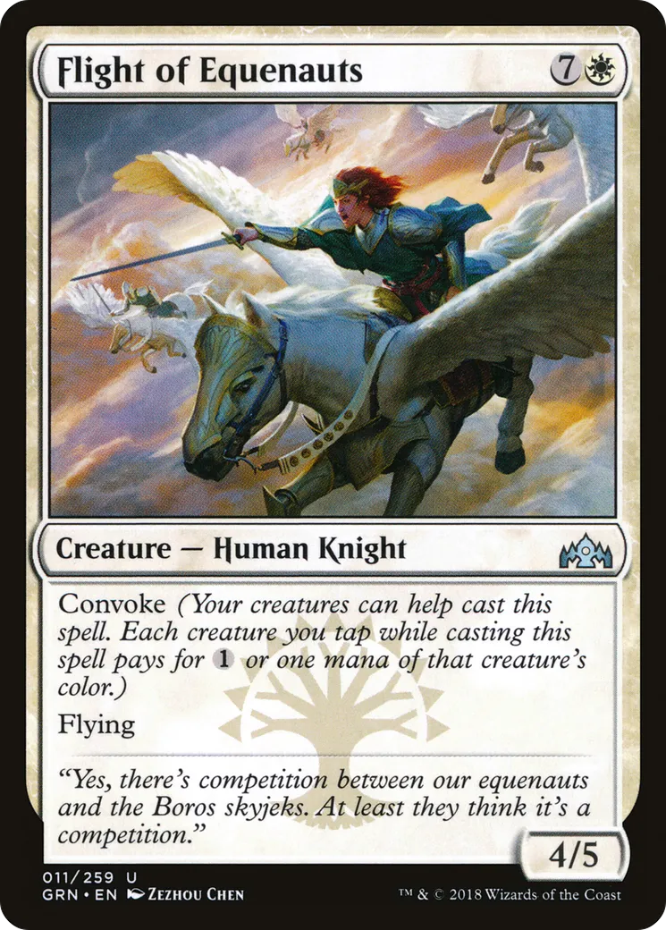 Flight of Equenauts — Guilds of Ravnica — Magic: The Gathering