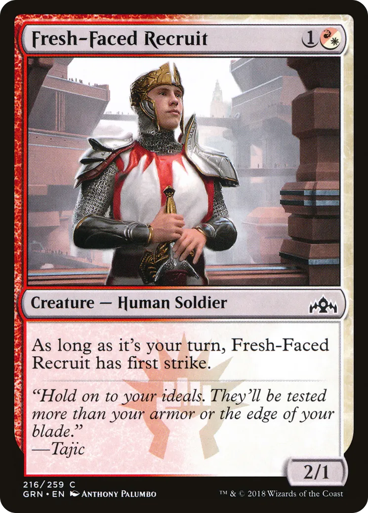 Fresh-Faced Recruit — Guilds of Ravnica — Magic: The Gathering