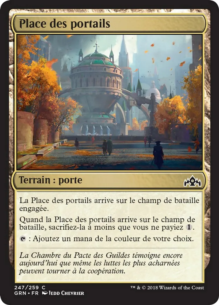 Place des portails — Guilds of Ravnica — Magic: The Gathering