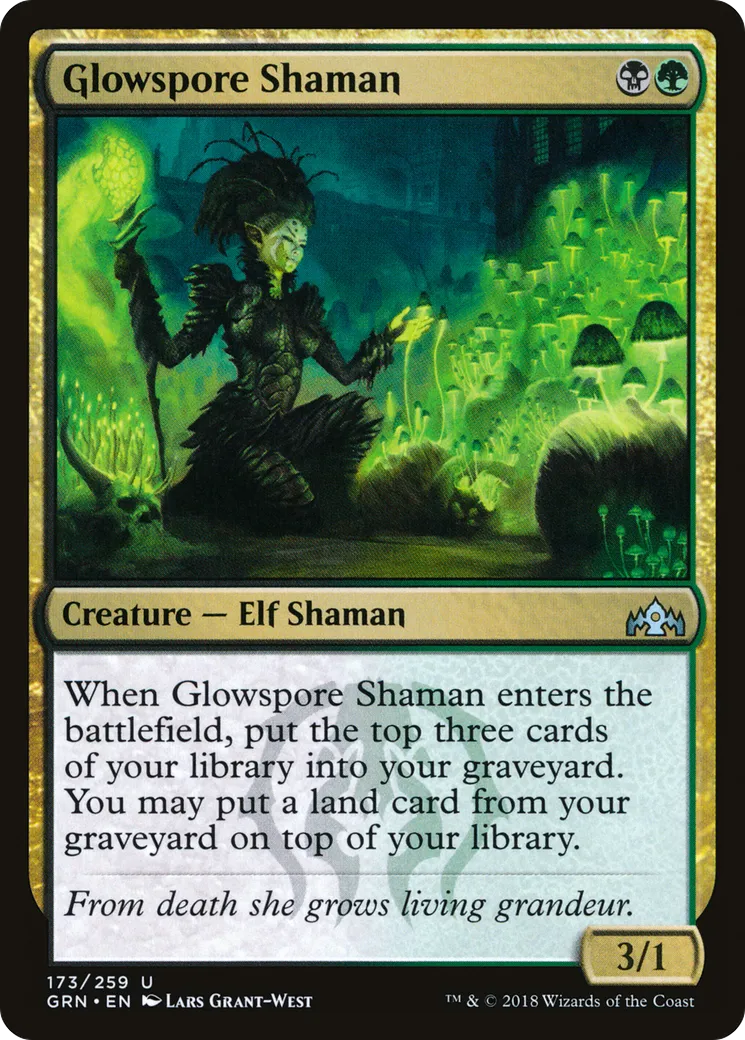 Shamane scintispore — Guilds of Ravnica — Magic: The Gathering
