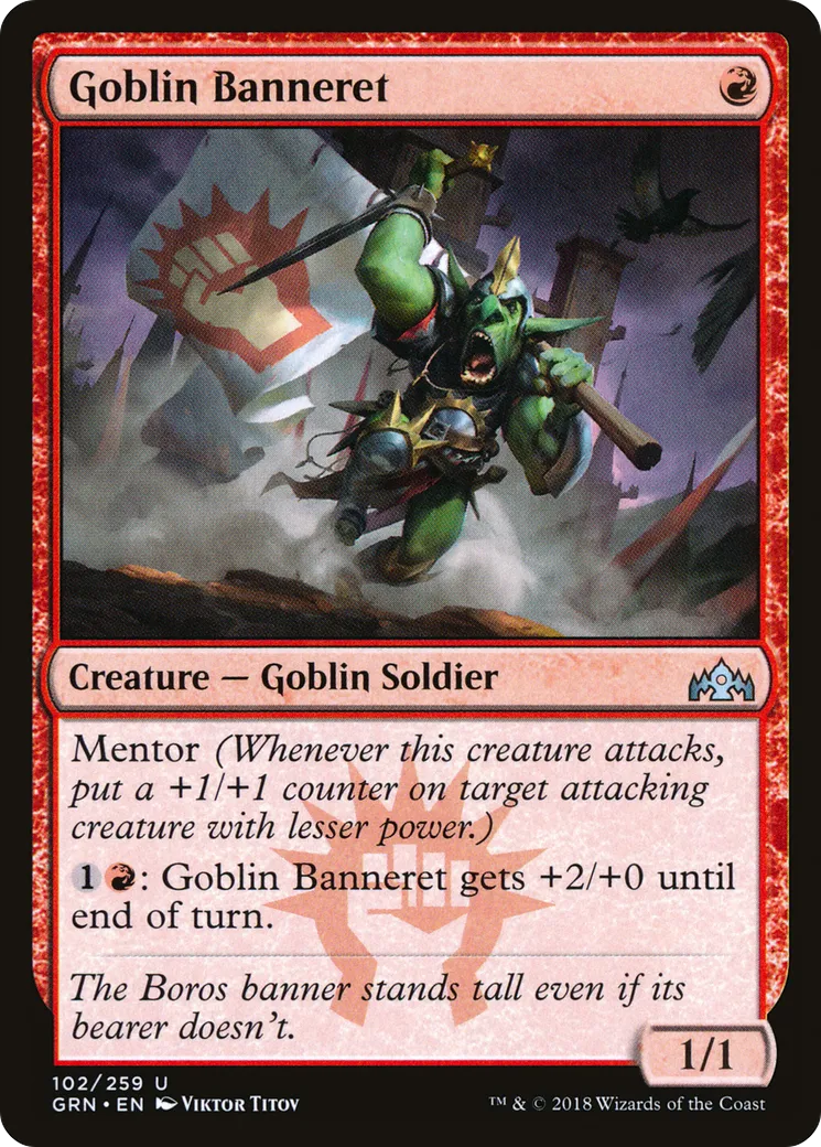 Banneret gobelin — Guilds of Ravnica — Magic: The Gathering