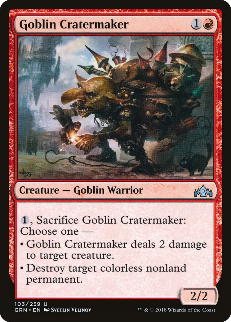 Cratérier gobelin — Guilds of Ravnica — Magic: The Gathering