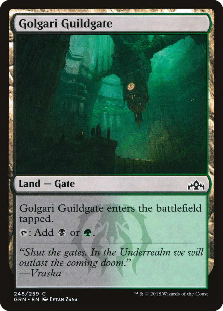 Golgari Guildgate — Guilds of Ravnica — Magic: The Gathering