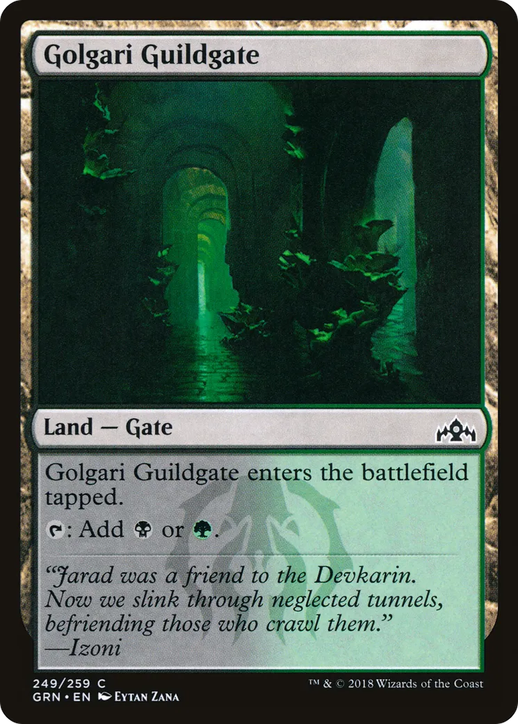 Porte de la guilde de Golgari — Guilds of Ravnica — Magic: The Gathering