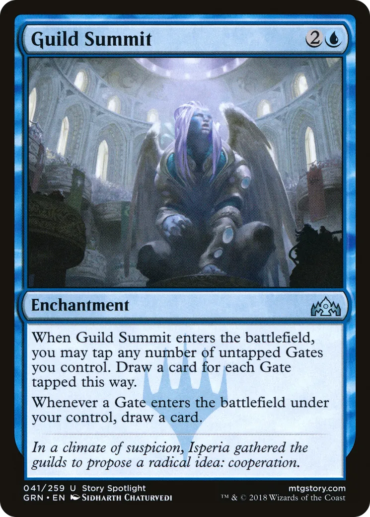 Sommet de la guilde — Guilds of Ravnica — Magic: The Gathering