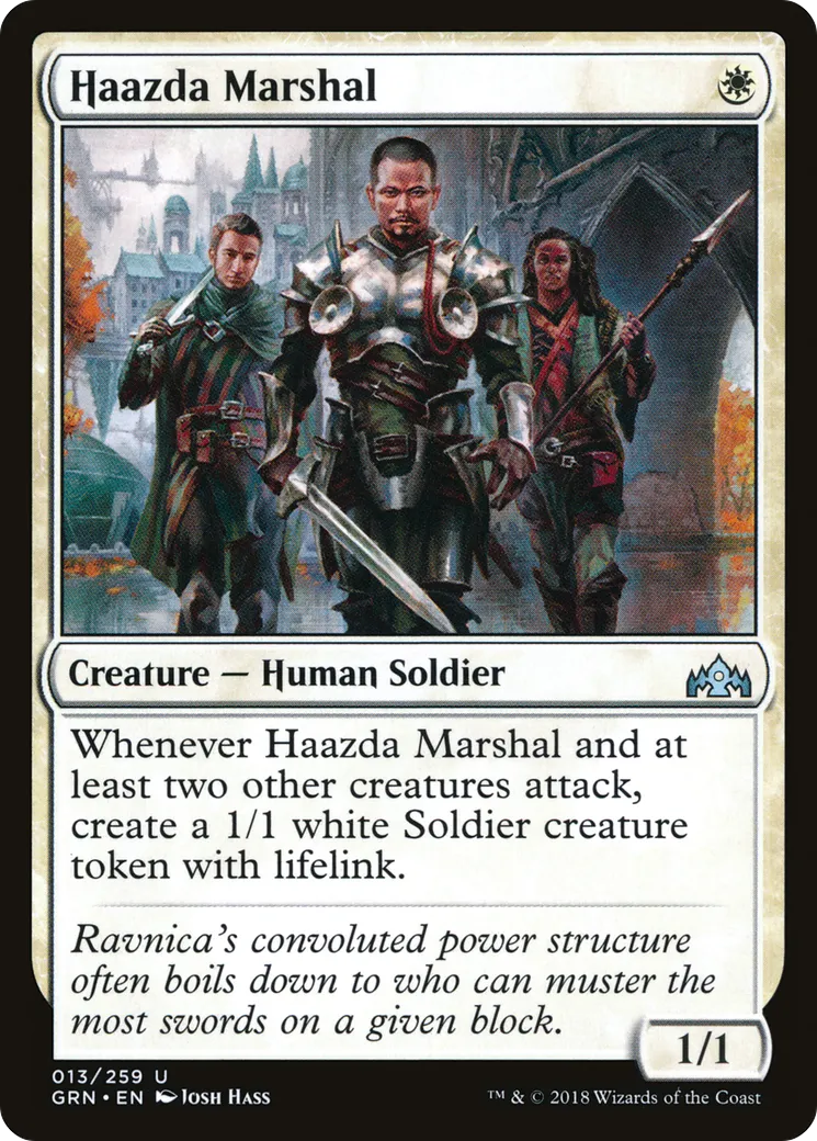 Haazda Marshal — Guilds of Ravnica — Magic: The Gathering