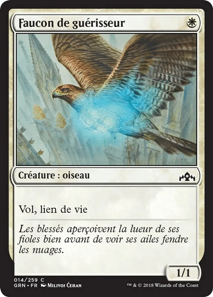 Faucon de guérisseur — Guilds of Ravnica — Magic: The Gathering