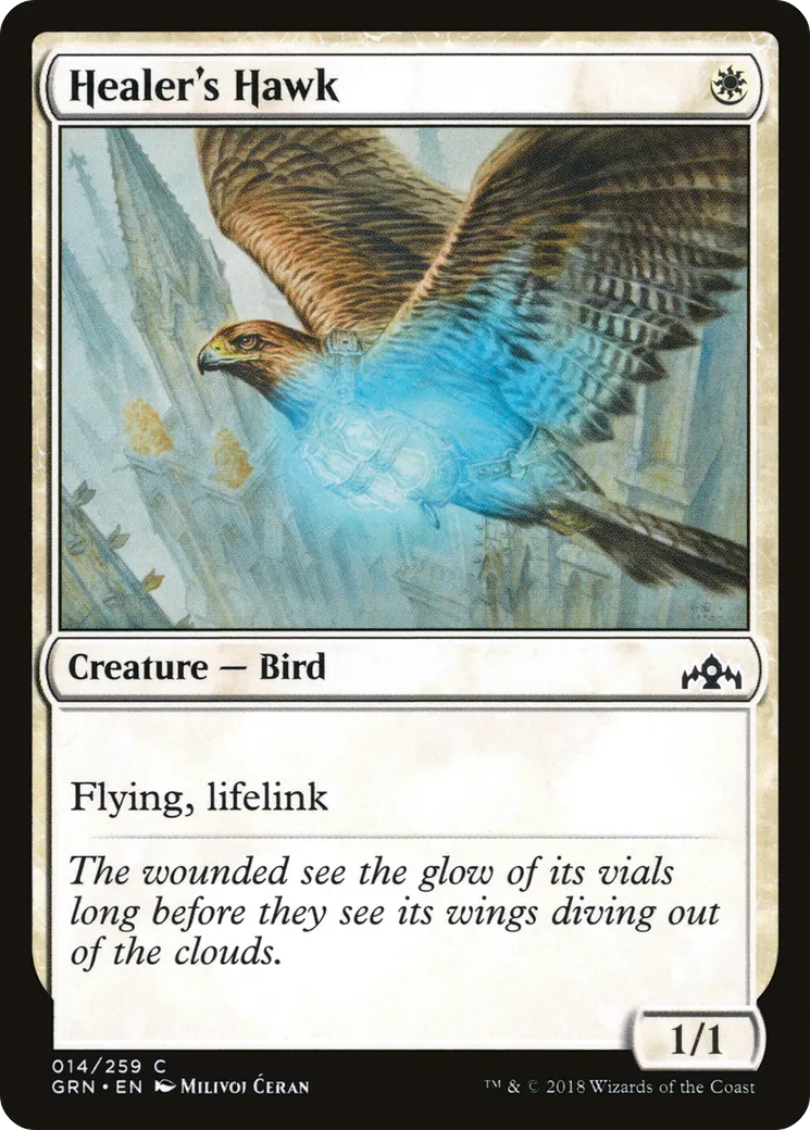 Healer's Hawk — Guilds of Ravnica — Magic: The Gathering
